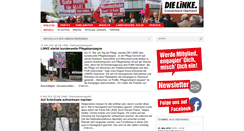 Desktop Screenshot of dielinke-ohv.de